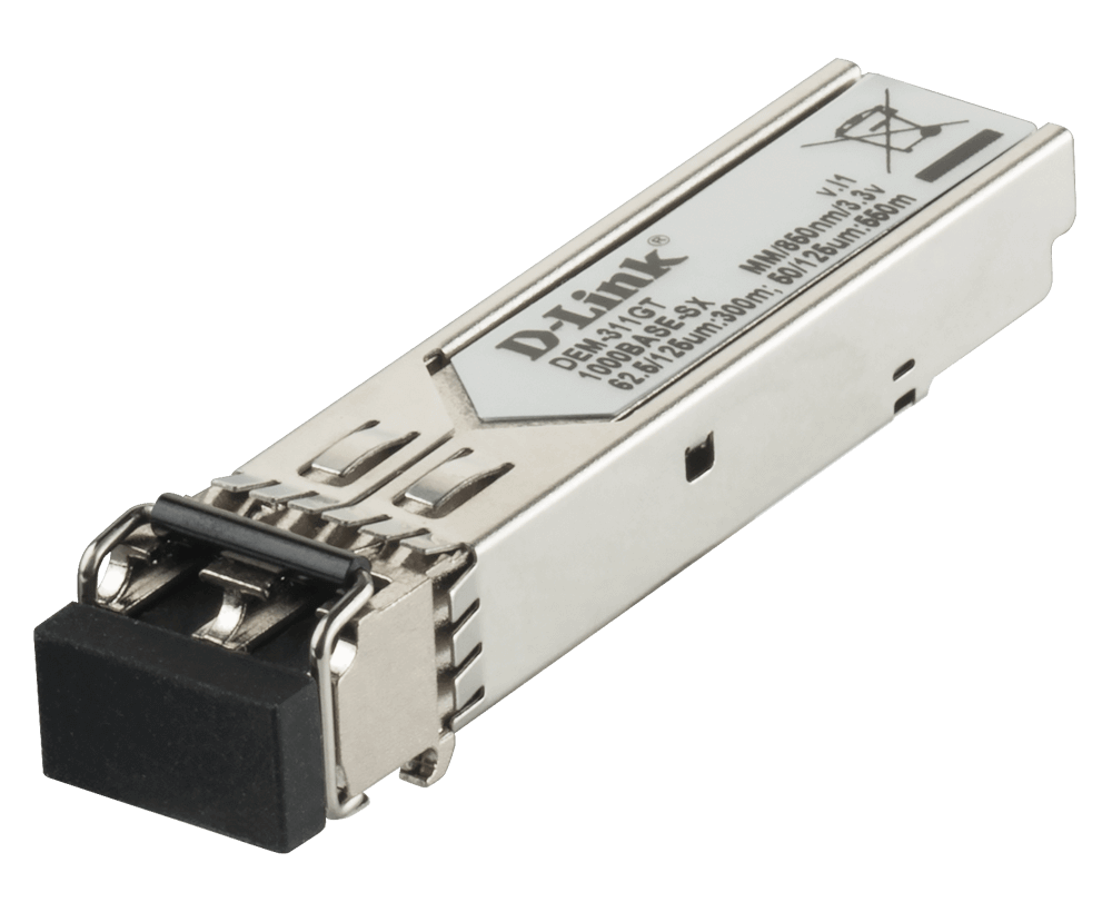 Трансивер D-Link DEM-311GT 1-port mini-GBIC SX Multi-mode Fiber Transceiver (550m 3.3V)