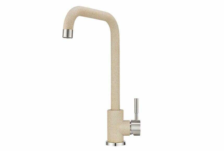 фото Смеситель для кухни GRANULA (ST-4033, бежевый)