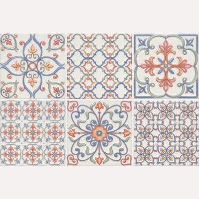 Изображение товара Настенная плитка Kerama Marazzi (Керама Марацци) Суррей 20х20 см Синяя 5227