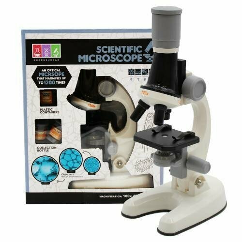 Детский микроскоп Scientific Microscope 100х, 400х, 1200х