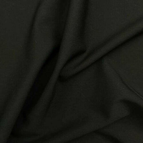Ткань костюмная шерсть (черный) 100 шерсть италия 50 cm*166 cm ткань костюмная твид 100 шерсть италия 50 cm 146 cm