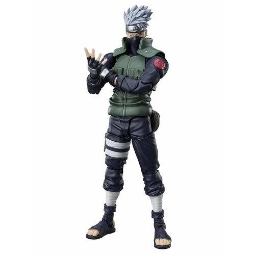 Фигурка S.H.Figuarts Naruto Kakashi Hatake The famed Sharingan Hero фигурка аниме ниндзя какаши хатакэ неподвижная подставка 28 см