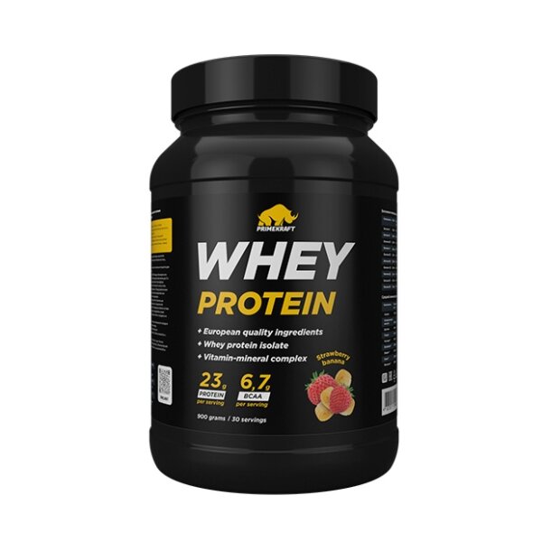 Протеин PRIME KRAFT Whey, порошок, 0.9кг, нейтральный [яб037900] - фото №8