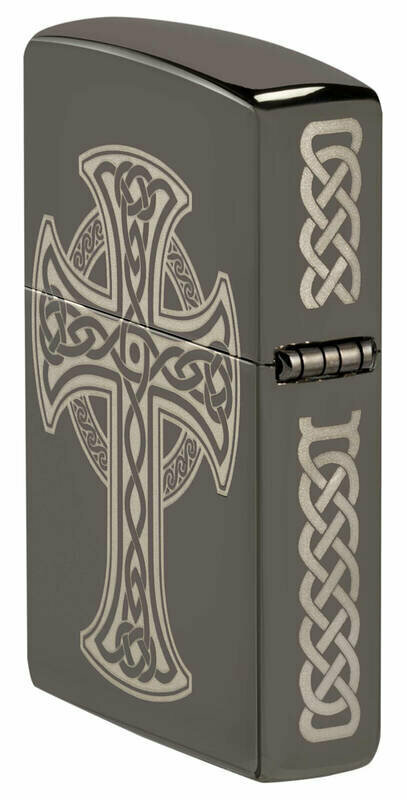 Зажигалка ZIPPO Celtic Cross Design 48614 - фотография № 3