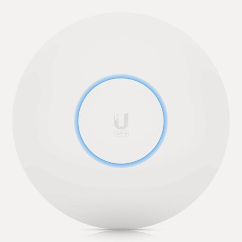 Изображение товара Точка доступа UniFi U6 Pro, Wi-Fi 6, 2 диапазона, 5.3 Гбит/c, Ethernet, крепление на стену, белая