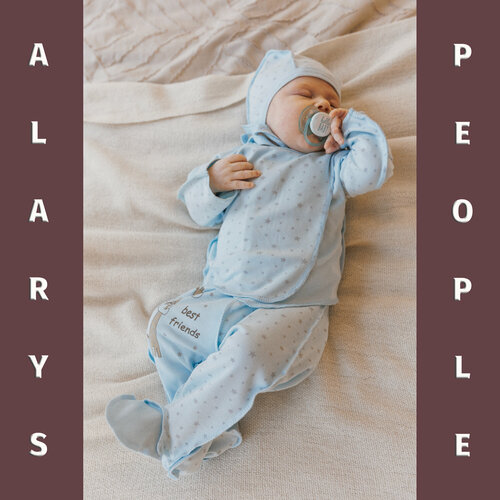 Комплект одежды ALARYSPEOPLE, размер 62, голубой
