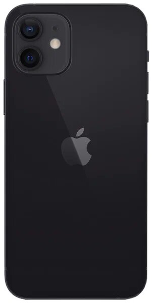Смартфон Apple iPhone 12 256 ГБ, nano SIM+eSIM, черный