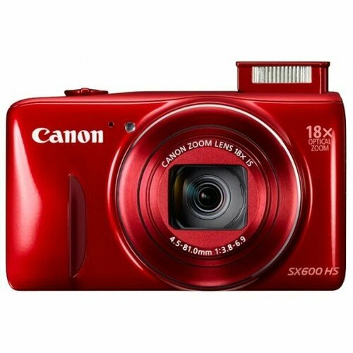 Фотоаппарат Canon PowerShot SX600 HS Red 1900000₽
