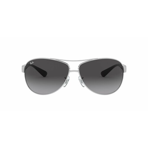 солнцезащитные очки ray ban ray ban rb 3025 003 32 rb 3025 003 32 серебряный Солнцезащитные очки Ray-Ban RB3386 003/8G, серый, черный