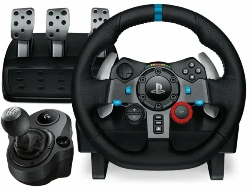 Игровой руль LOGITECH Driving Force G29/ Руль + педаль + передач Shifter