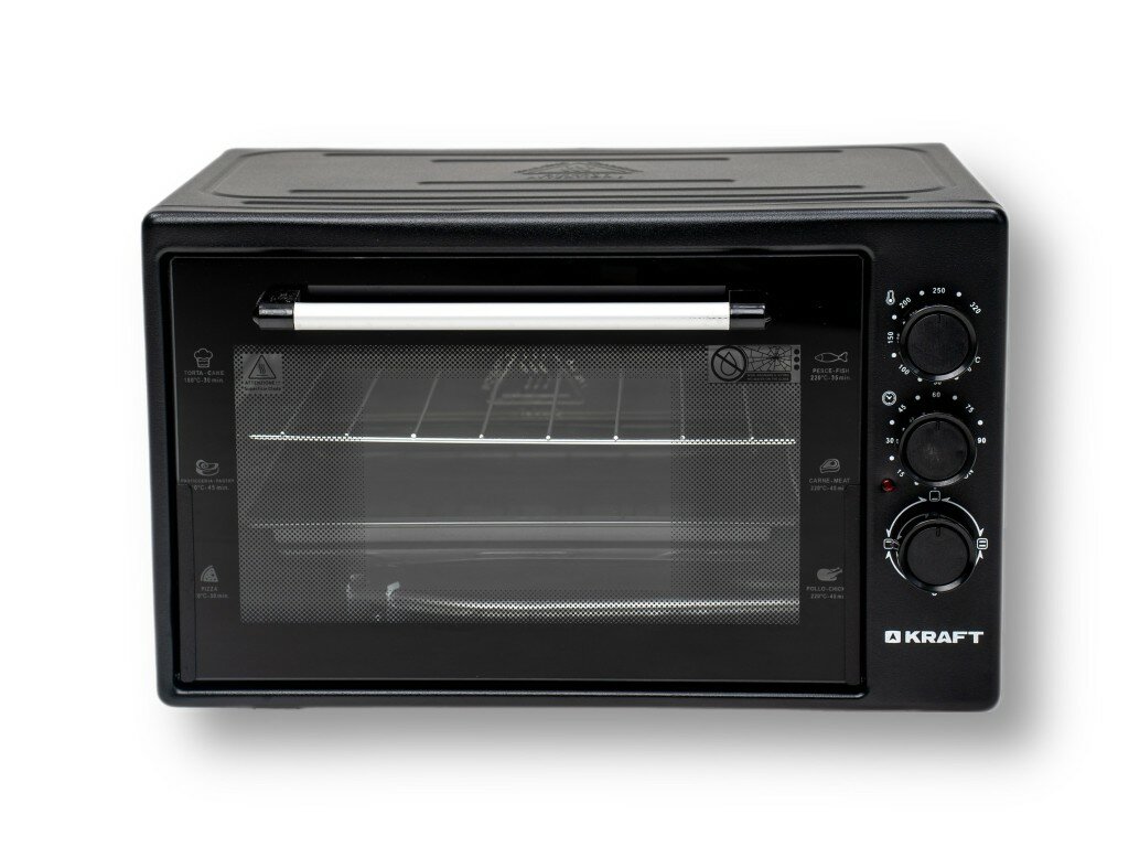 Мини печь Kraft KF-MO 3200 BL (черный)