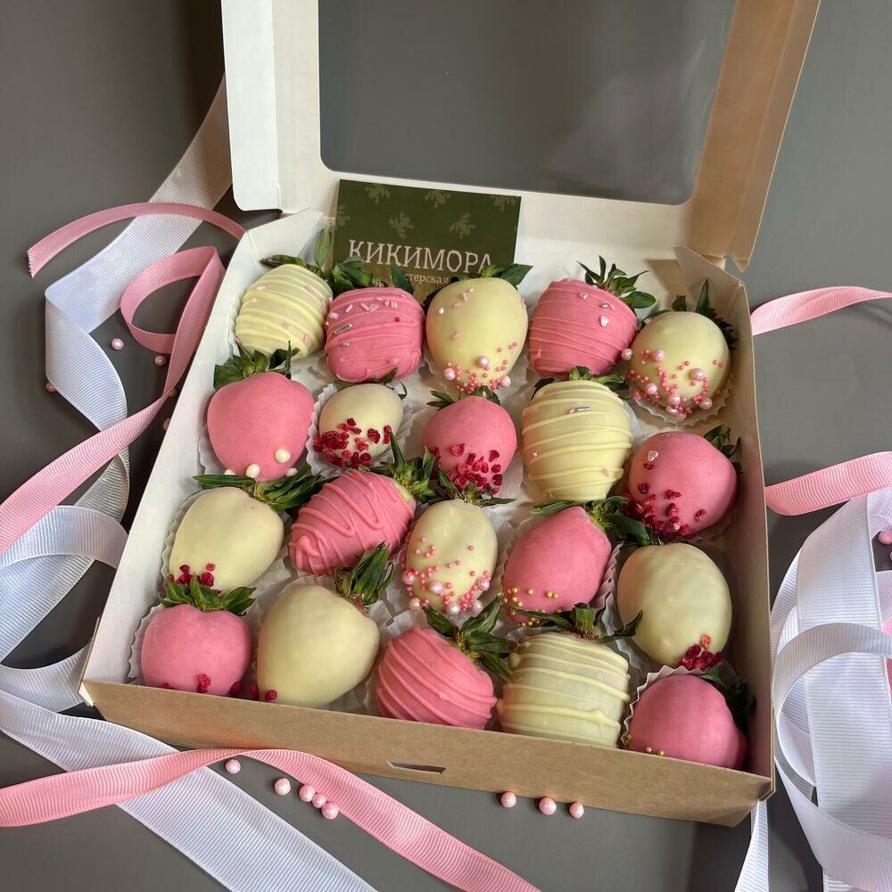 Сирин ❤️ ( отборная клубника в шоколаде с кондитерской посыпкой )