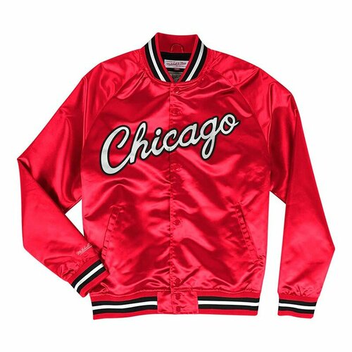 Бомбер Mitchell & Ness, размер L, красный