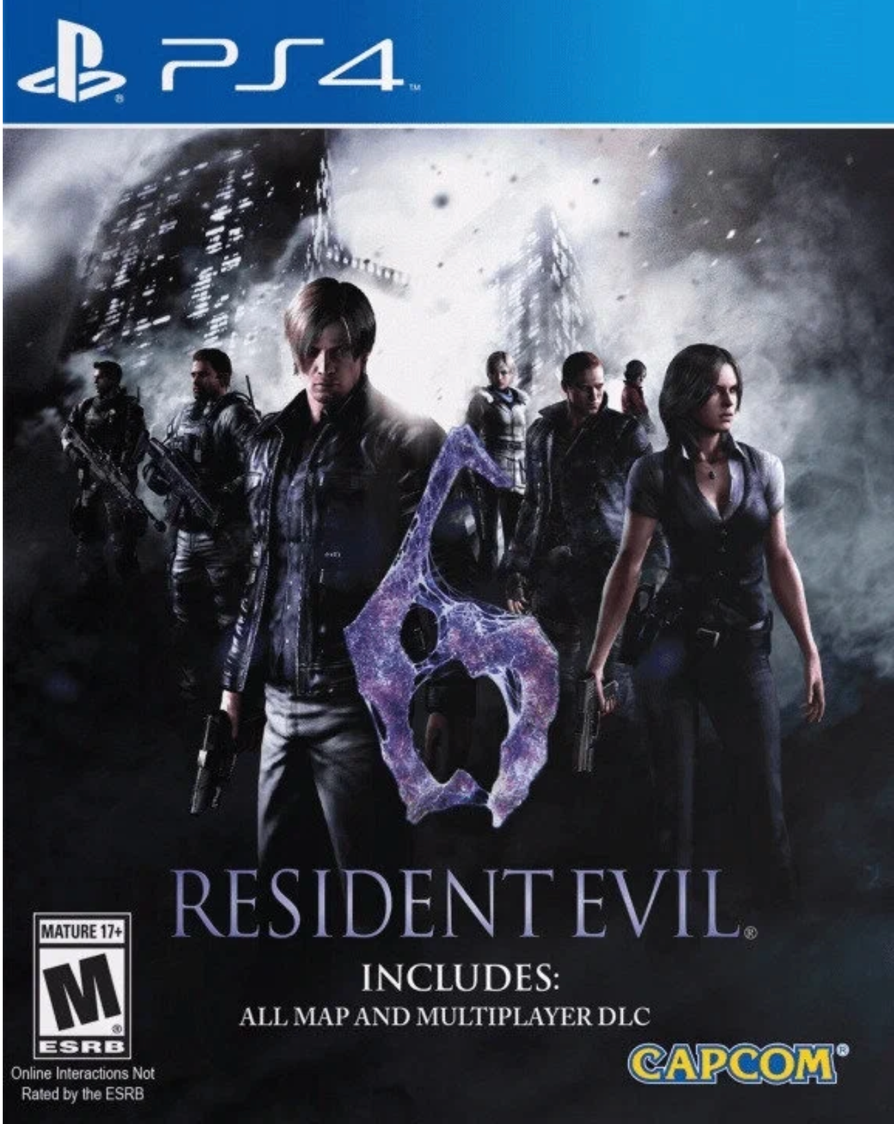 Игра Resident Evil 6 для PS4 (диск, русские субтитры)