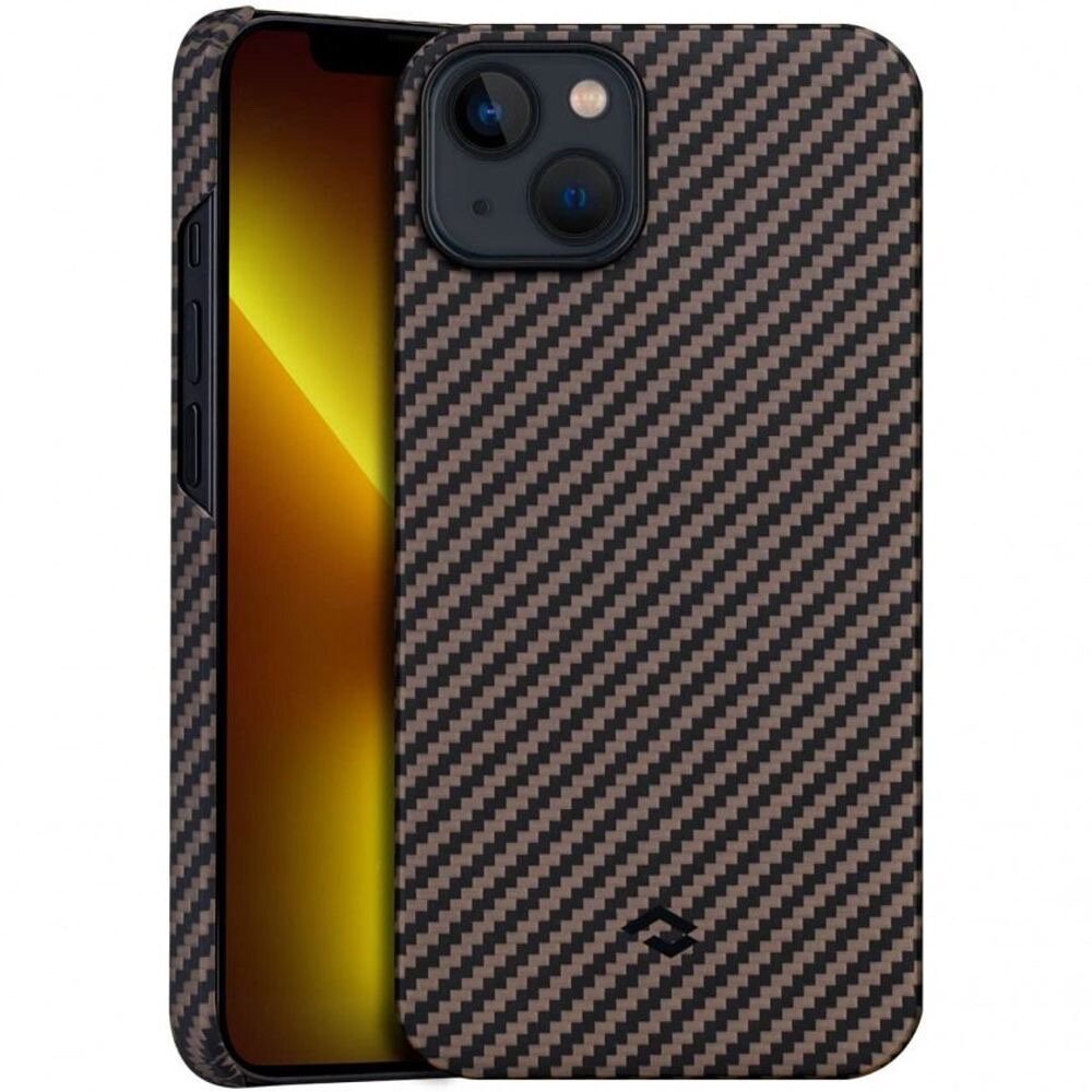 Чехол Pitaka MagEZ Case (KI1206) для iPhone 12 Mini (Black/Brown)