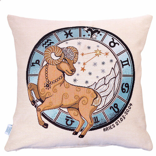 Подушка декоративная гобеленовая 45х45 см Vigi Ricami 3760₽