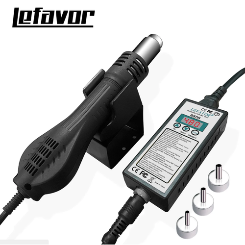 Портативная Паяльная Термовоздушная Станция Lefavor 8858 с Паяльным Термо Феном и Цифровой Индикацией 3570₽