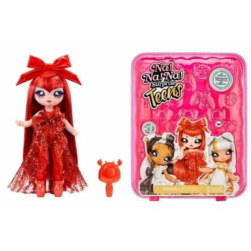 nanana mga entertainment мягкая кукла сюрприз на на на сюрприз подростки 3 серия keiko koinobori na na na surprise teens fashion doll keiko koinobori Кукла На. на. на сюрприз Na! Na! Na! Surprise Teens Claudia Pincer Crab (3 серия)