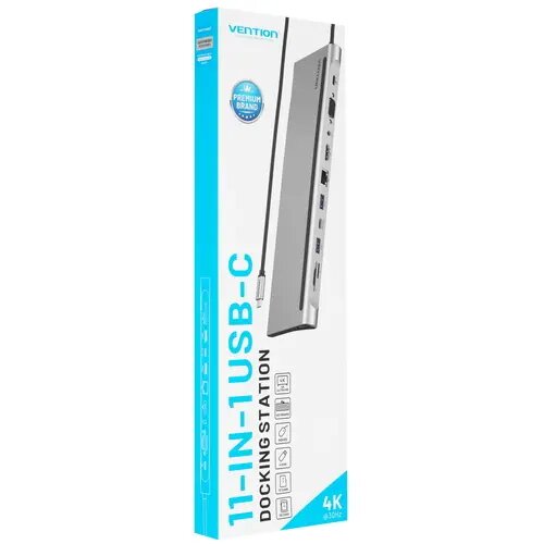 Мультифункциональная док-станция Vention USB Type C 11 в 1 Мультифункциональная док-станция Vention USB Type (THTHC) - фото №19