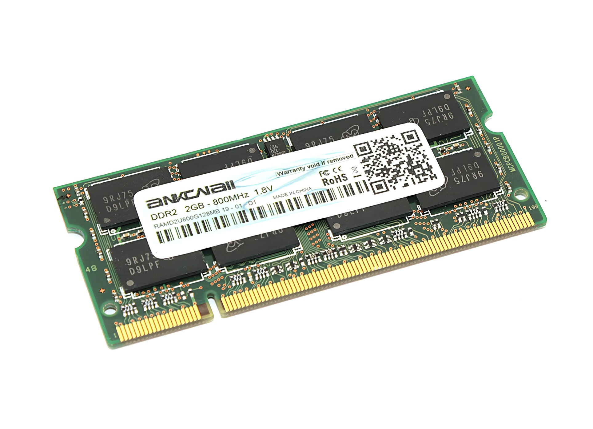 Память Ankowall DDR2 SODIMM 2Gb (new) 800MHz PC2-6400