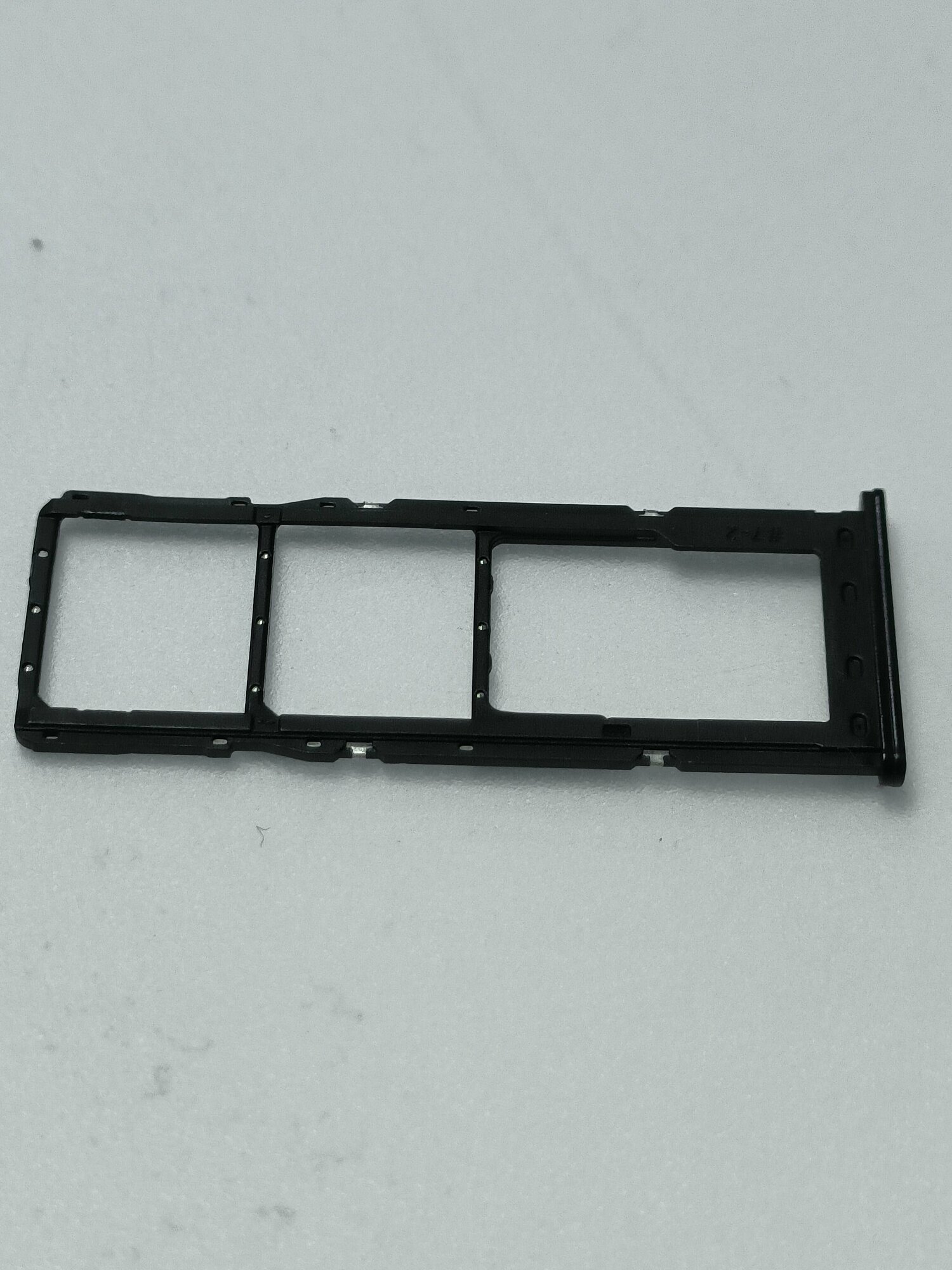 Сим лоток для samsung a225f( samsung a22) черный — фото 1