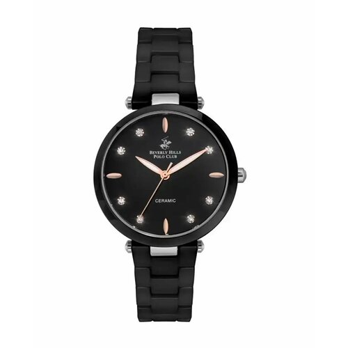 beverly hills polo club men s analog black dial watch bp3129x 351 Наручные часы Beverly Hills Polo Club BP3102X.350, черный, серебряный