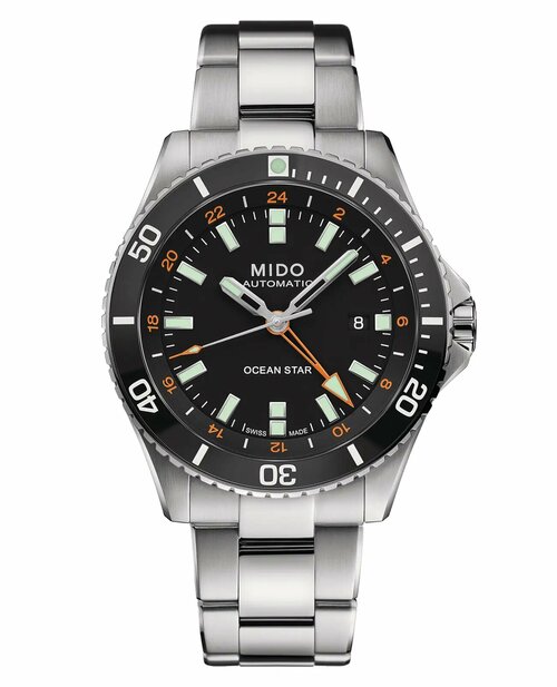 Наручные часы Mido Ocean Star M026.629.11.051.01, черный, серебряный