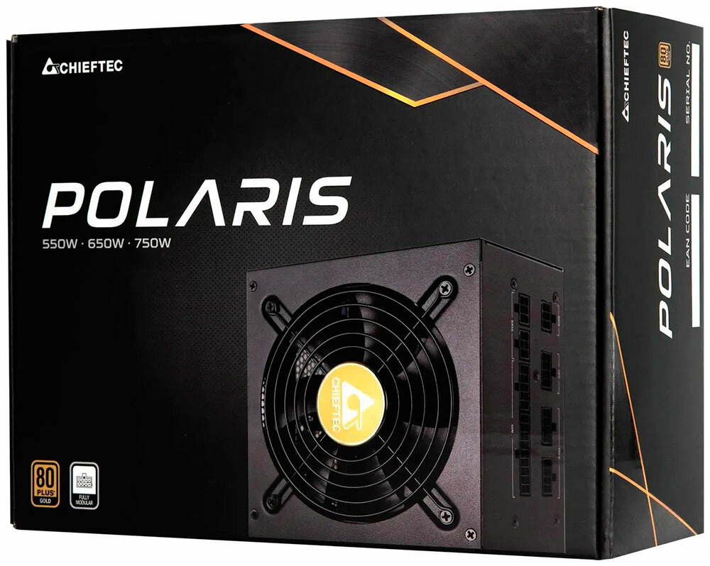 Блок питания Chieftec Polaris 550W PPS-550FC 80 Plus Gold - фото №14