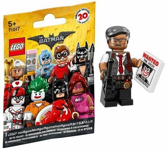 Минифигурка комиссар гордон Lego Commissioner Gordon, The LEGO Batman Movie, Series 1 coltlbm-7