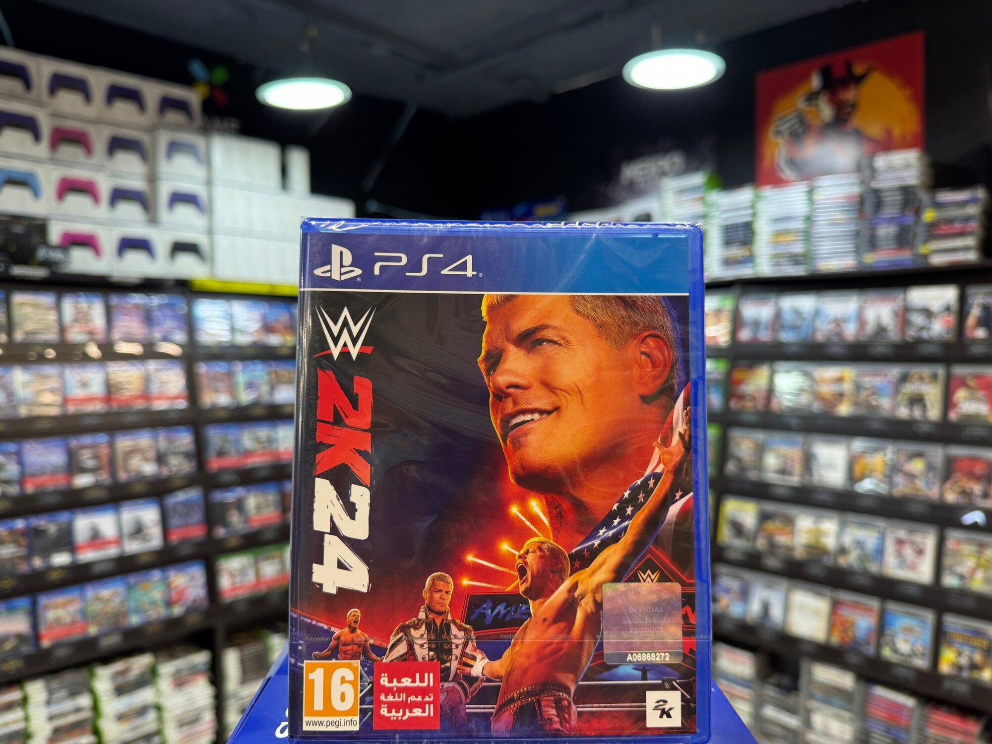 Игра WWE 2K24 PS4