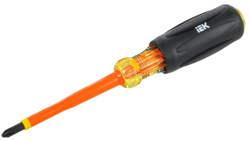 Отвертка диэлектрическая ph2х100 т3 arma2l 5 iek a2l5-sc30-t3-ph-20-100