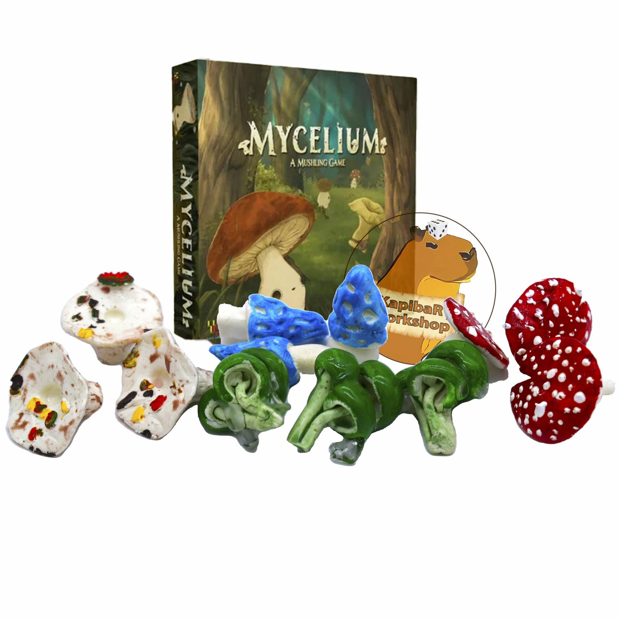 Миниатюры к Мицелий (Mycelium: A Mushling Game)