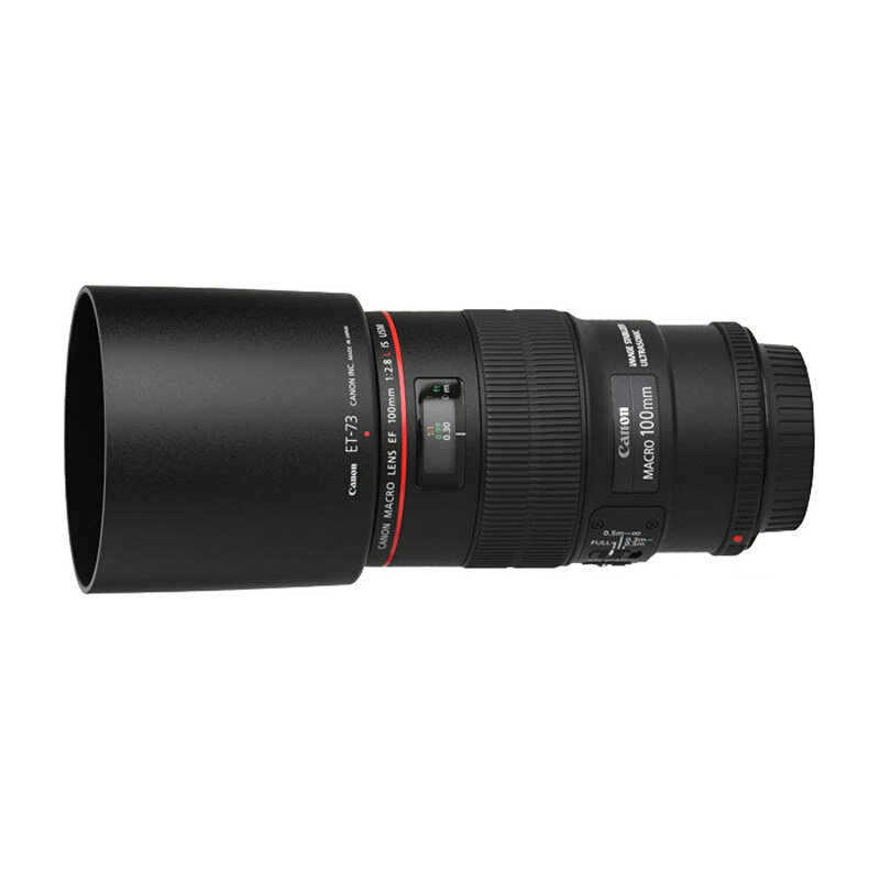 Canon EF 100mm f/2.8L Macro IS USM, черный