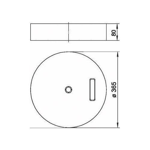 Основание для сист. FangFix бетон F-FIX-S16 OBO 5403227