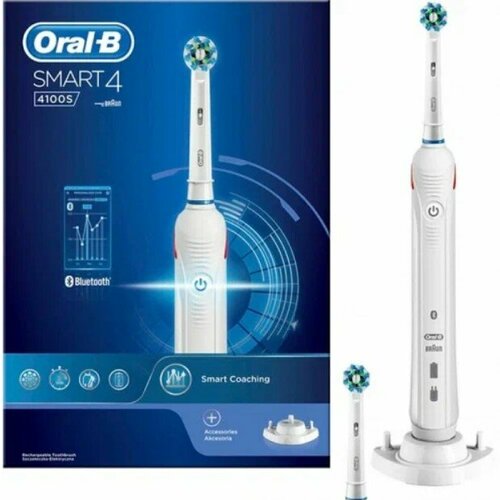 Электрическая зубная щетка Braun Toothbrush Smart 4100 Sensitive 810000₽