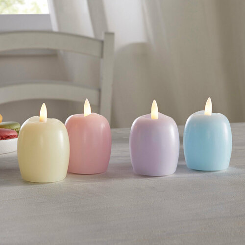 Свечи светодиодные Пасхальные яйца 4 штуки 5036₽