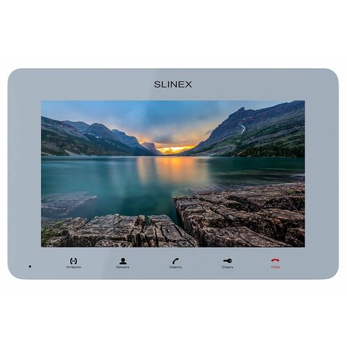 Видеодомофон Slinex SM-07N Cloud серебро видеодомофон slinex sm 07mn white