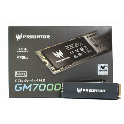 Накопитель SSD Acer M2 4TB GM7000 PCIe 40 x4 BL9BWWR107 3738000₽