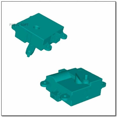 SSANG YONG 6911109121 Мотор-руктор SSANGYONG Actyon 07- Kyron 07- привода засонки отопитея OE 10400₽