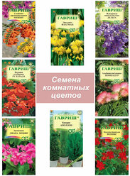 Семена комнатных цветов 8 шт
