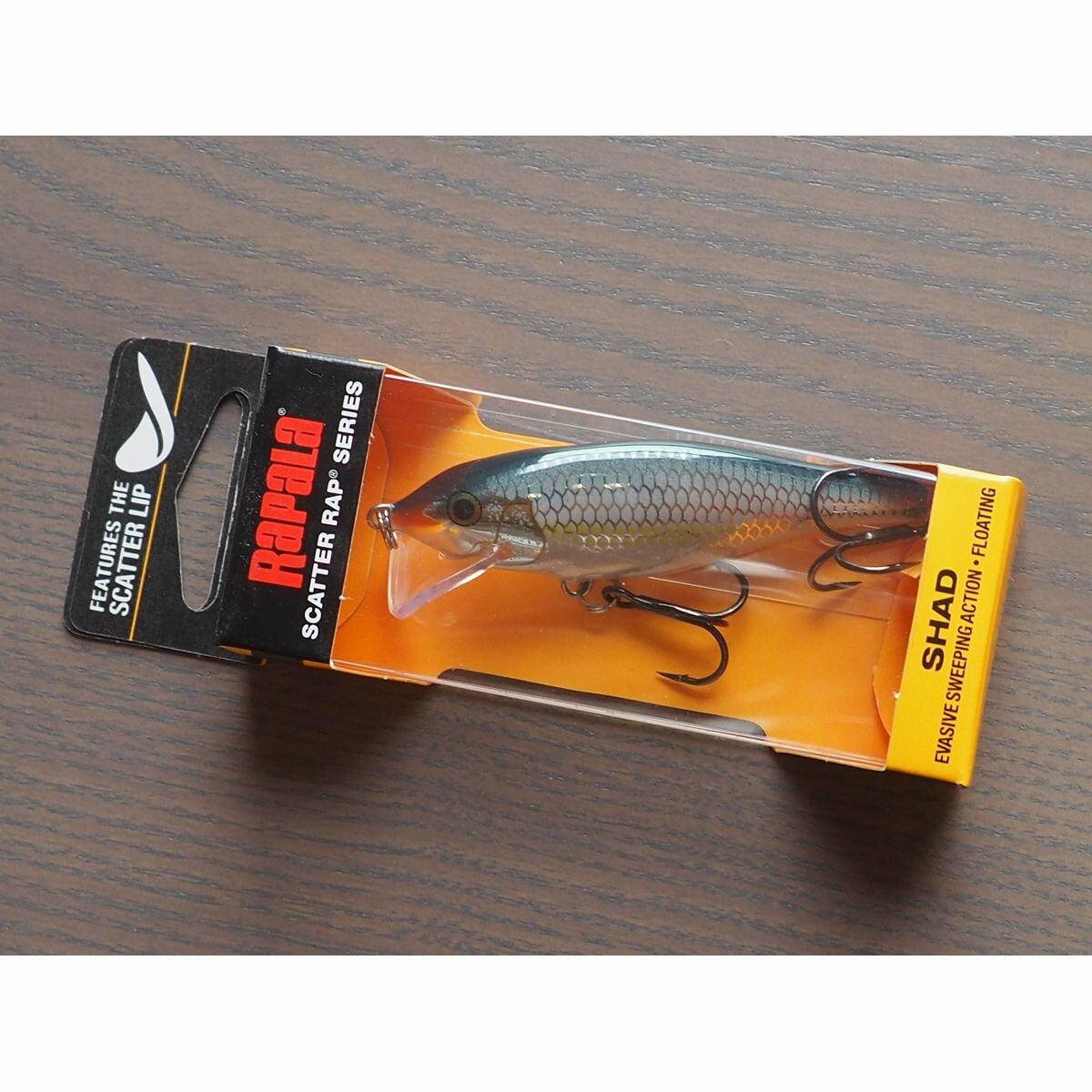 воблер для рыбалки Rapala Skatter Rap Shad SCRS07 ALB