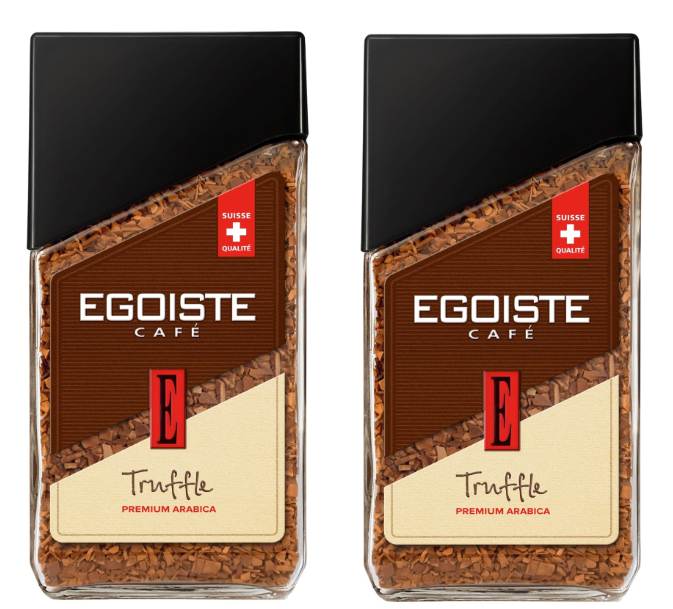 Кофе растворимый Egoiste Truffle сублимированный, 95 гр, 2 уп