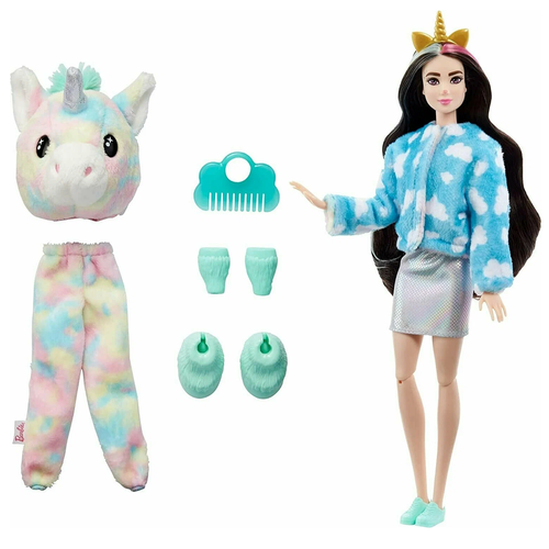 Кукла Barbie Cutie Reveal Милашка-проявляшка HJL56 cutie reveal милашка проявляшка слон hkp98