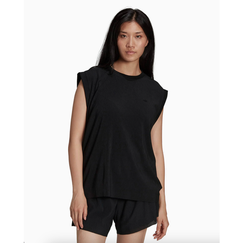 фото Майка adidas adidas tank top he4955, 1 шт., размер 8 uk, черный
