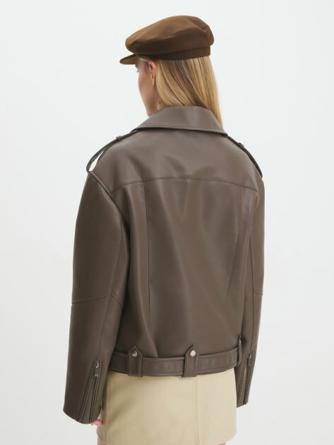 Куртка Maison David, размер M, серо-коричневый — фото 1