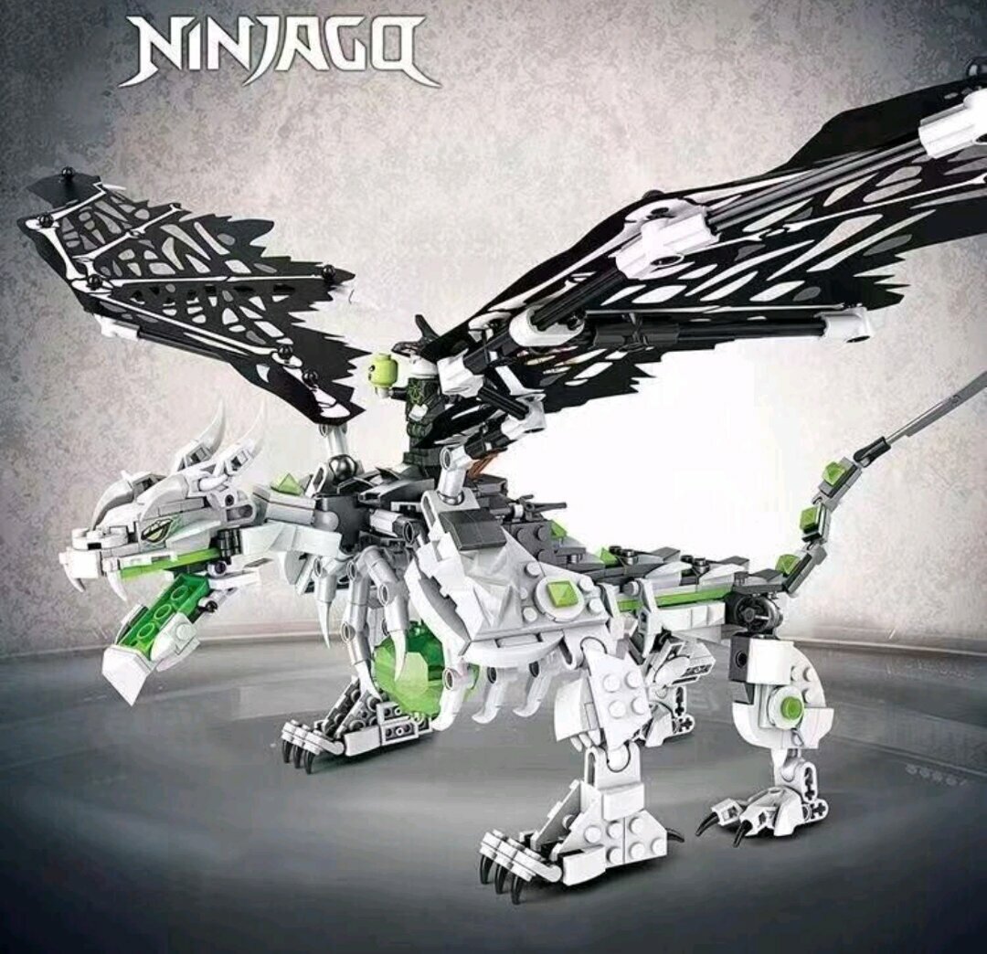 Конструктор/ Ninja/ Ниндзя/ Дракон чародея-скелета/ 767 деталей/ 8903/ ребенку