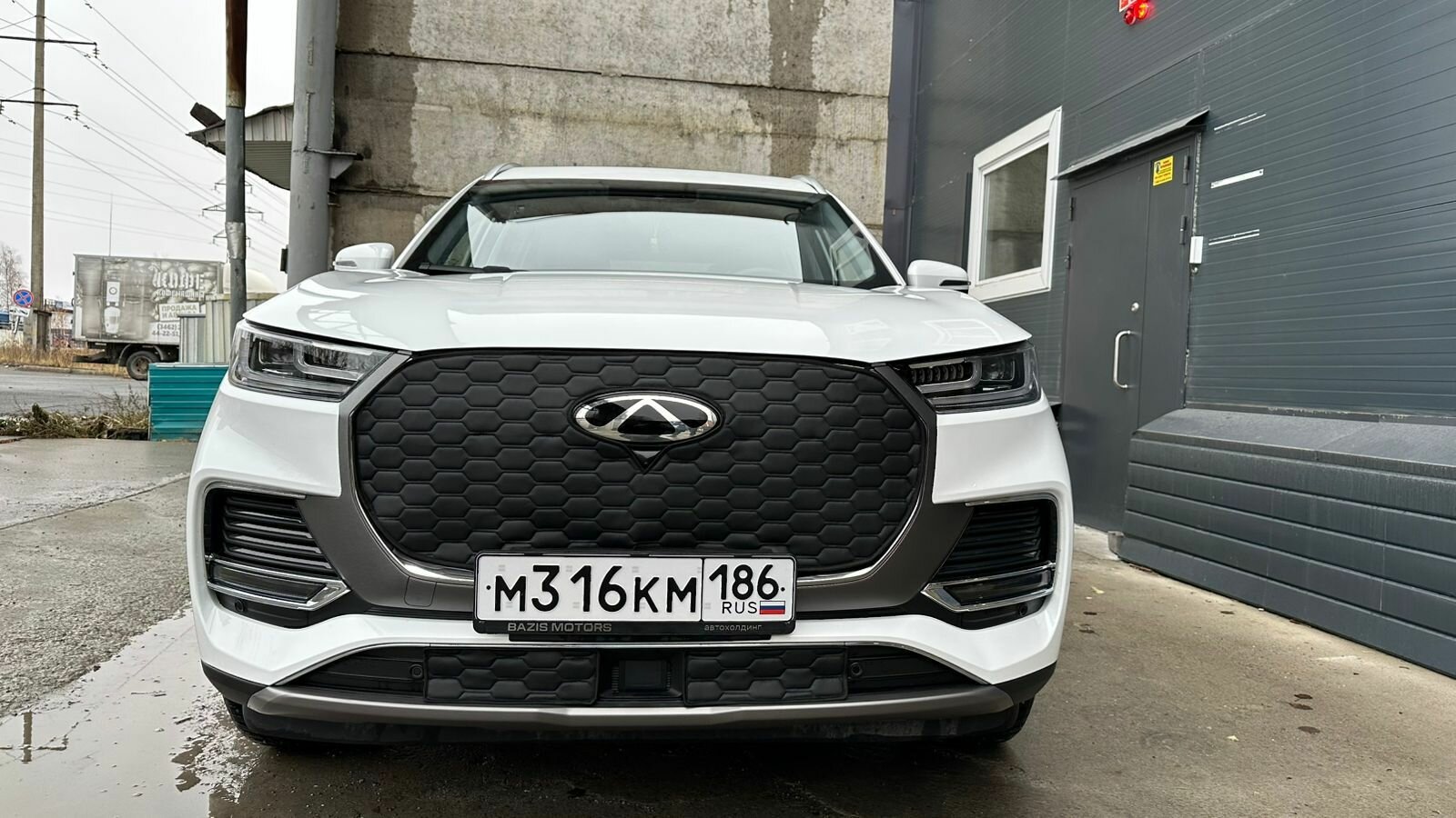 Утеплитель радиатора и бампера для Chery Tiggo 8 Pro Max чери тиго 8 про макс(2023-2024) рестайлинг Камера и радар