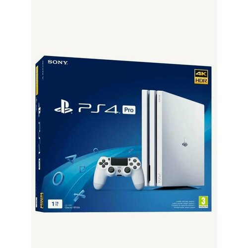 Игровая приставка Sony PlayStation 4 Pro 1 ТБ белая Full HD 49990₽