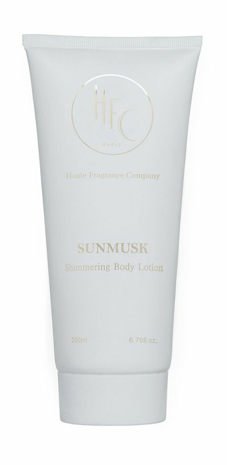 HFC Sunmusk Shimmering Body Lotion, Парфюмированный лосьон-шиммер для тела, 200мл