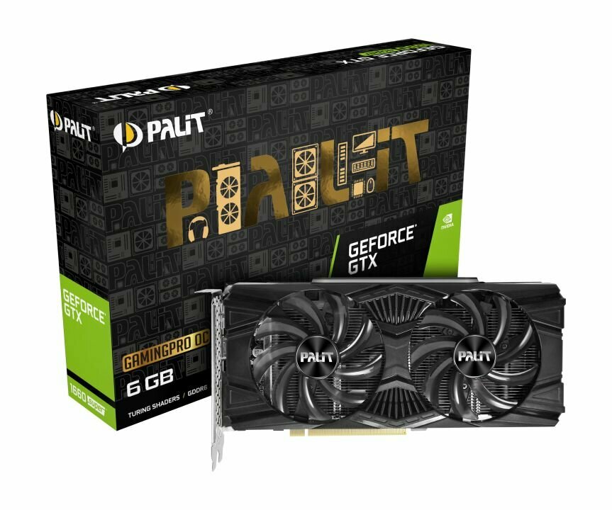 Видеокарта GTX 1660 SUPER 6GB OC